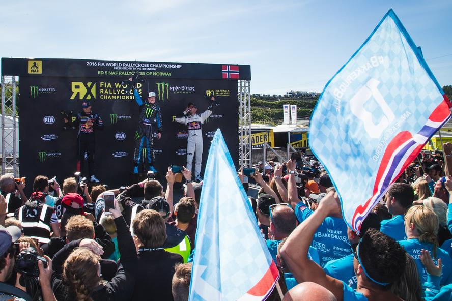 BAKKERUD WINS NORWAY WORLD RX AND SETS RECORDS IN FIRST-EVER WIN FOR THE ALL NEW FORD FOCUS RS RX