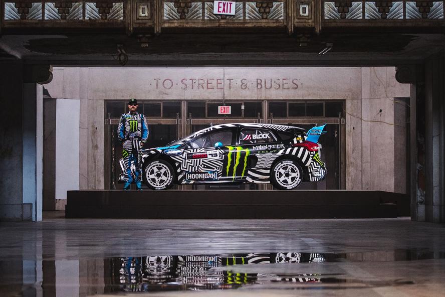It’s an historic year for Hoonigan Racing Division’s Ken Block and his Gymkhana series. Only six months after the release of Gymkhana Eight, set in Dubai UAE, Block returns with Gymkhana NINE: Raw Industrial Playground, live now on Hoonigan’s Youtube account. The video returns the professional rallycross driver’s hugely popular, 400+million view viral video franchise to its original roots, letting the pure, raw driving action take center stage once again. Co-starring alongside Block, is the all-new Ford Focus RS RX that he competes with in the FIA World Rallycross Championship.