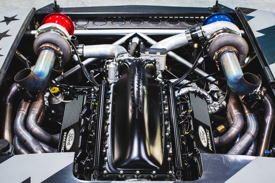 Just when you thought that one of the most iconic custom car builds of the last decade couldn’t get any better, Ken Block and Hoonigan have gone and improved upon the perfection that was Block’s 1965 Ford Mustang Hoonicorn RTR from Gymkhana SEVEN. How you ask? By adding two turbos to the equation and adding methanol.