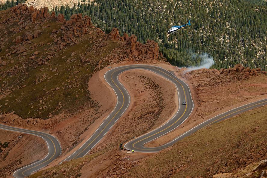 Last week, Ken Block debuted his recently upgraded 1965 Ford Mustang Hoonicorn RTR V2, now featuring a twin turbo, methanol power, 1,400 horsepower V8 engine. This week, in conjunction with presenting partner Toyo Tires, the World Rallycross driver is pleased to announce the purpose of the Hoonicorn update: a new film series entitled Climbkhana.