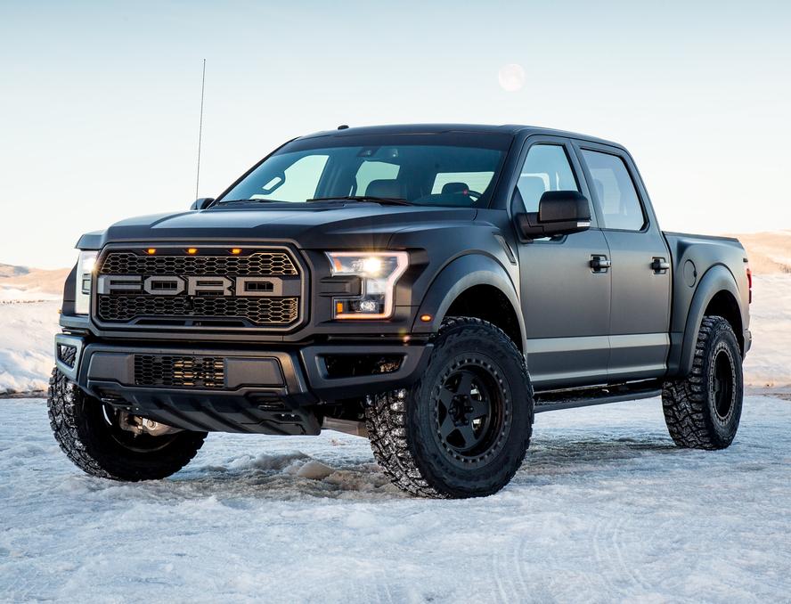 All joking aside, one thing that Ken Block and Hoonigan Racing Division take very seriously are their trucks! A race team requires the right vehicles to move racecars and supplies around, and Block himself requires the right vehicle to enjoy his home-life in the mountains of Park City, Utah. That’s why, for 2017, Block has updated his fleet of vehicles to now include a new 2017 Ford Raptor as well as a new 2017 Ford F-450.