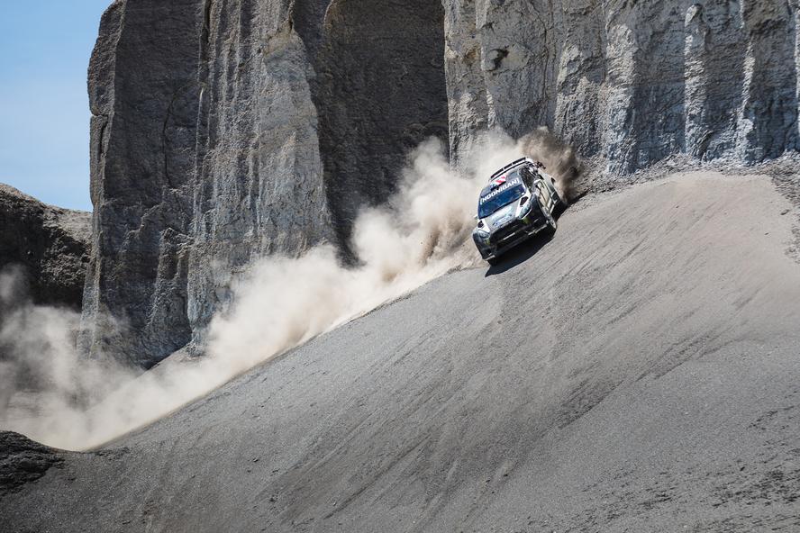 Terrakhana is Ken Block’s second spinoff from his hugely successful Gymkhana franchise of videos (the first being Climbkhana, which drops in September), where he will now take the style of driving he performs in his Gymkhana videos and bring it to massive areas of natural landscapes, aka “terra.”