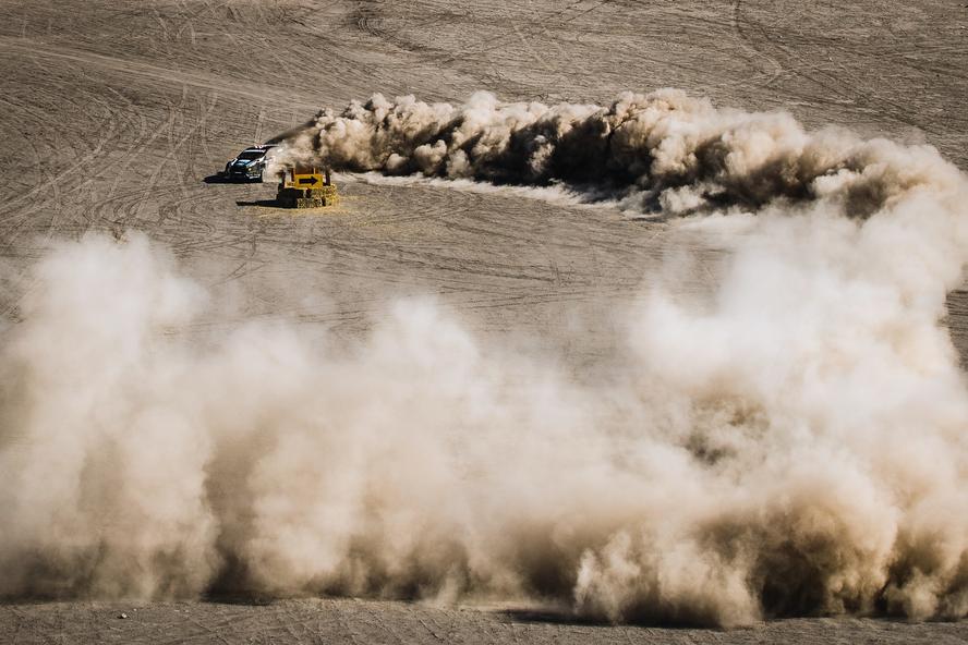 Terrakhana is Ken Block’s second spinoff from his hugely successful Gymkhana franchise of videos (the first being Climbkhana, which drops in September), where he will now take the style of driving he performs in his Gymkhana videos and bring it to massive areas of natural landscapes, aka “terra.”