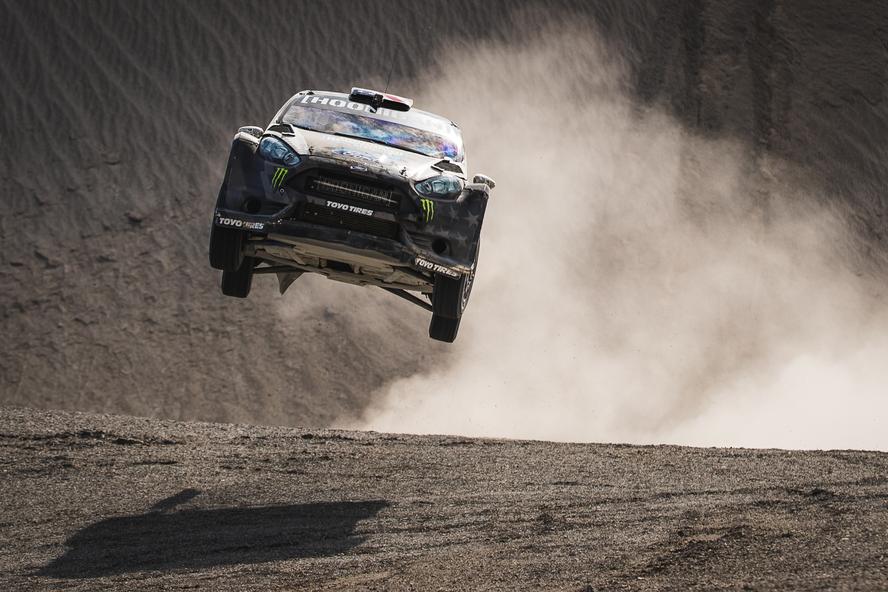 Terrakhana is Ken Block’s second spinoff from his hugely successful Gymkhana franchise of videos (the first being Climbkhana, which drops in September), where he will now take the style of driving he performs in his Gymkhana videos and bring it to massive areas of natural landscapes, aka “terra.”