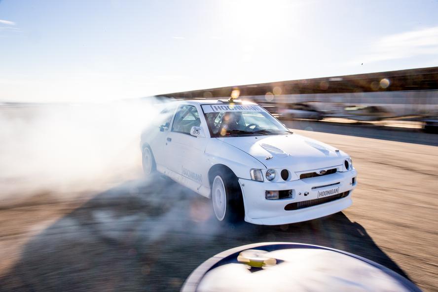 Ken Block is pleased to announce an all-new (to him) racecar to his arsenal of racecars at Hoonigan Racing Division: a 1991 Ford Escort RS Cosworth Group A rally car—complete with an upgraded WRC engine package!