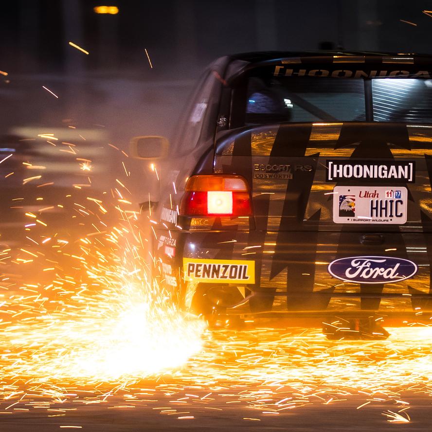 Hoonigan Racing Division’s Ken Block is pleased to announce that he’s currently in production of GymhanaTEN, the 10th installment of his award-winning, Gymkhana viral video franchise. Block has done so today via a two-minute trailer, which is presented by Pennzoil, in addition to Ford, Forza, Toyo Tires, Monster Energy and Can-Am.