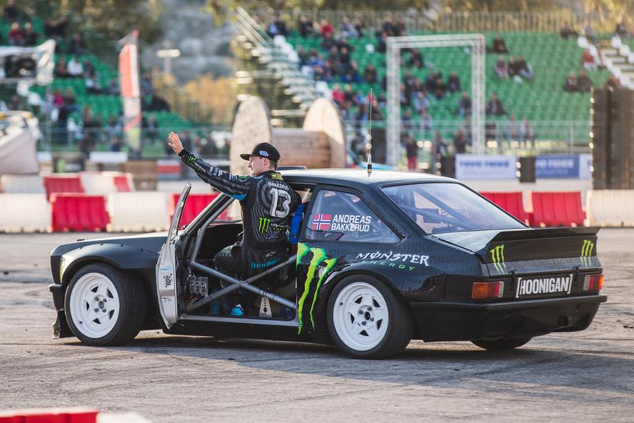 Now that the 2017 World RX season and Gymkhana GRID are complete, Hoonigan Racing and Ken Block say goodbye to their teammate for the past two seasons, Andreas Bakkerud. The split comes after the joint decision by both Ford Performance and Block to discontinue racing the Focus RS RX full-time in the FIA World Rallycross Championship.