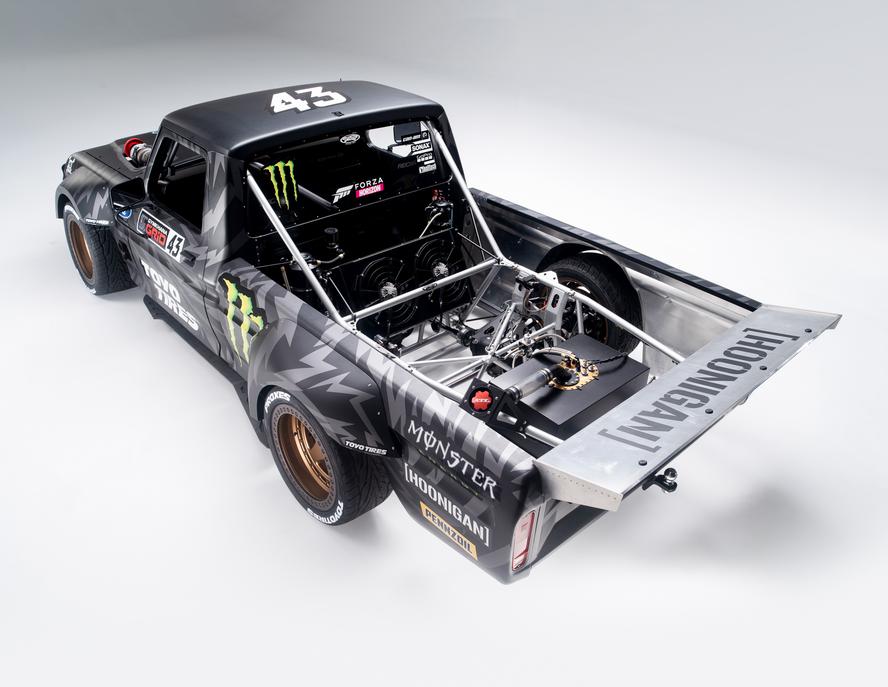 Ahead of his upcoming GYMKHANA TEN, Ken Block, in association with Toyo Tires, is pleased to present to the world his latest, mind-blowing custom Gymkhana vehicle build: The Hoonitruck!