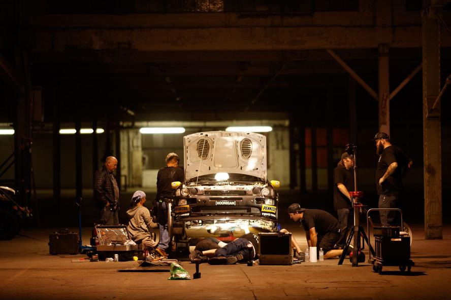 Both Ken Block and Hoonigan Media Machine are proud to share that as of today, The Gymkhana Files, an Amazon Original series featuring Block and his HMM team, produced in-house by HMM, is now available for streaming, exclusively on Amazon Prime Video. The eight-episode series is weekly, with two new episodes premiering each Friday. Friday, December 7 will mark the season finale of The Gymkhana Files, and the world premiere of Block’s GymkhanaTEN, the culmination of a more than year-long effort for the latest viral video in his award-winning franchise.